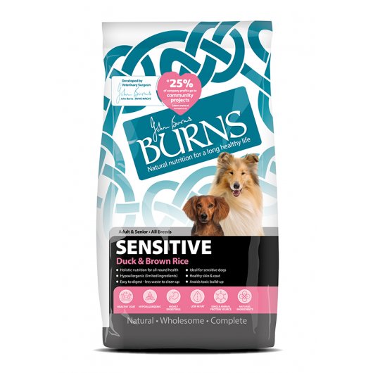 Burns Canine Sensitive Duck & Brown Rice