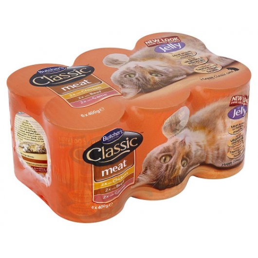 Butcher's Classic Variety Pack for Cats 6 x 400g