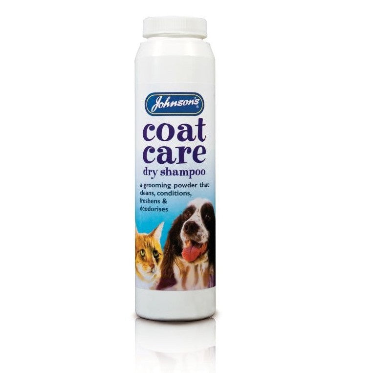 Johnsons Coat Care Dry Shampoo for Dogs & Cats - 85g