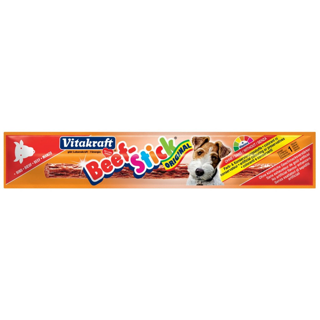 Vitakraft Beef Stick Treats for Dogs - 12g - Pack of 50