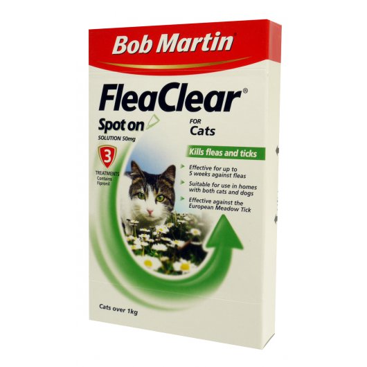 Bob Martin FleaClear Spot On for Cats