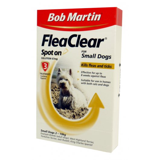Bob Martin FleaClear Spot On For Dogs