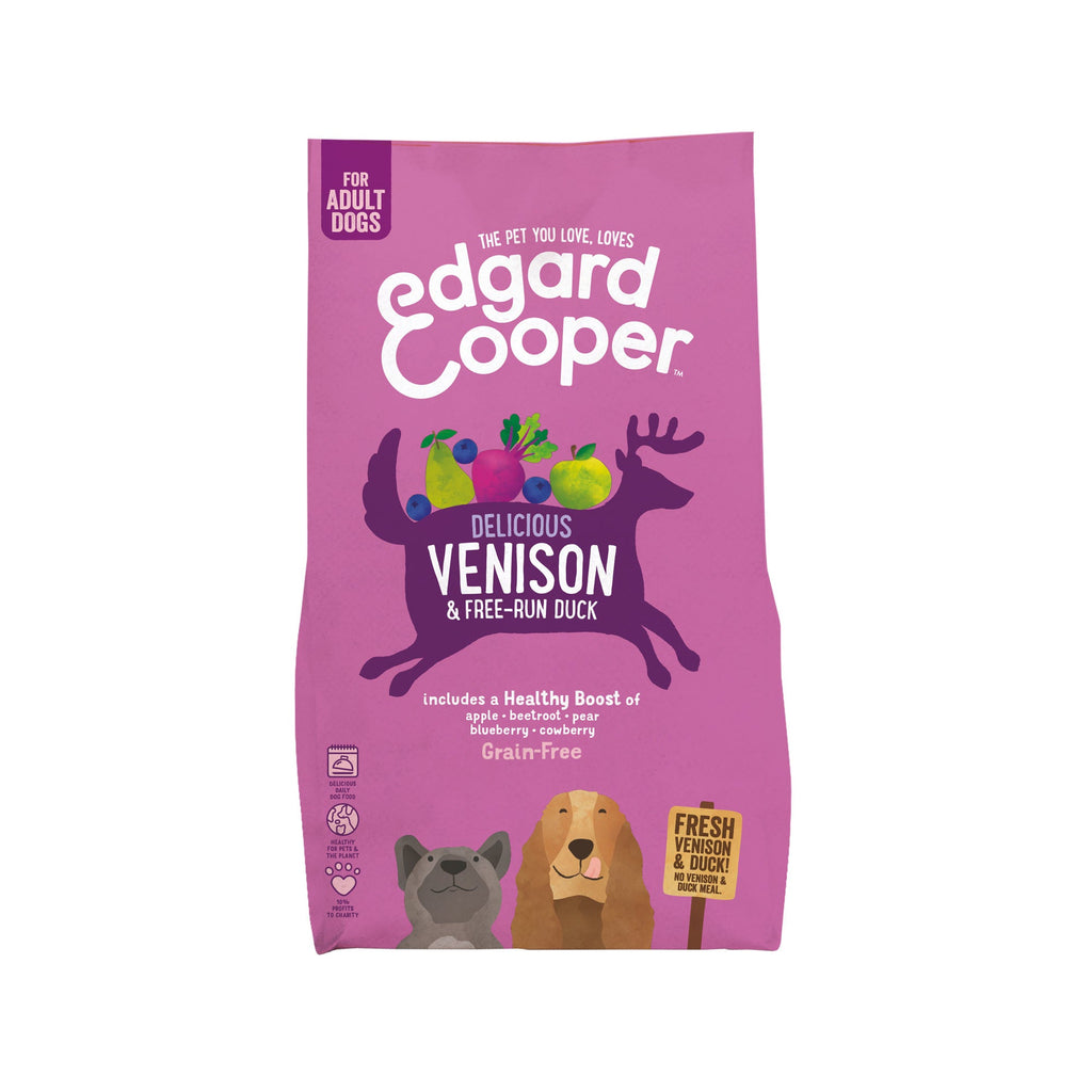 Edgard & Cooper Dog Adult Dry Venison & Duck