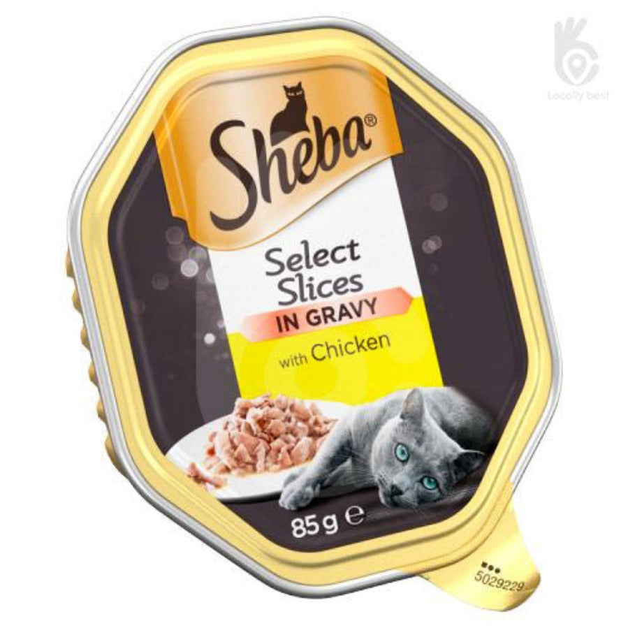 Sheba Select Slices Chicken In Gravy for Cats - 85g