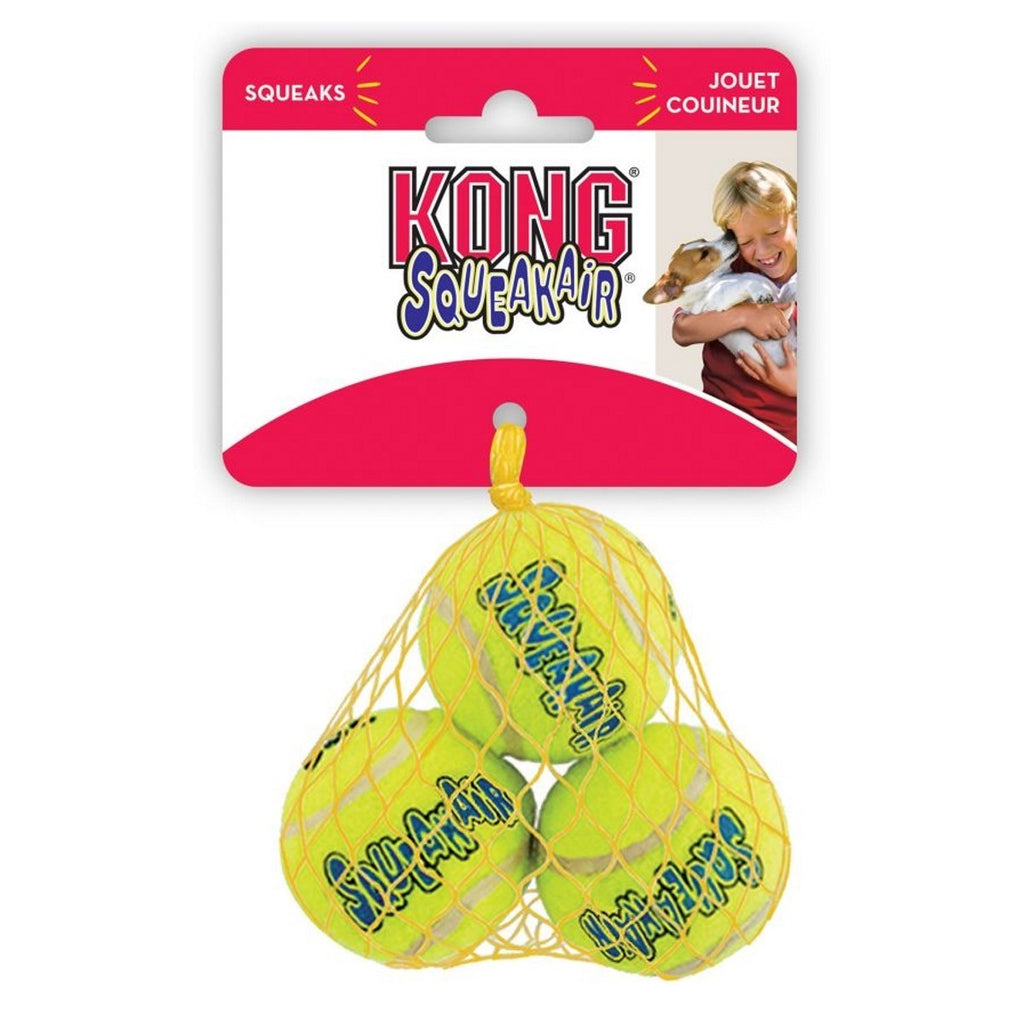 KONG Air Squeaker Tennis Ball Dog Toy