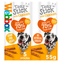 Webbox Delight Tasty Sticks with Chicken Treats for Dogs