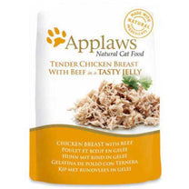 Applaws Wet Cat Food in Pouch - Chicken With Beef In Jelly - 70g