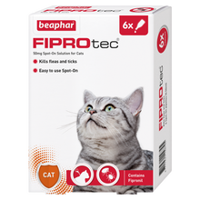 Beaphar FIPROtec for Cats in box