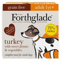 Forthglade Turkey Grain Free Small Dog Wet Adult Dog Food