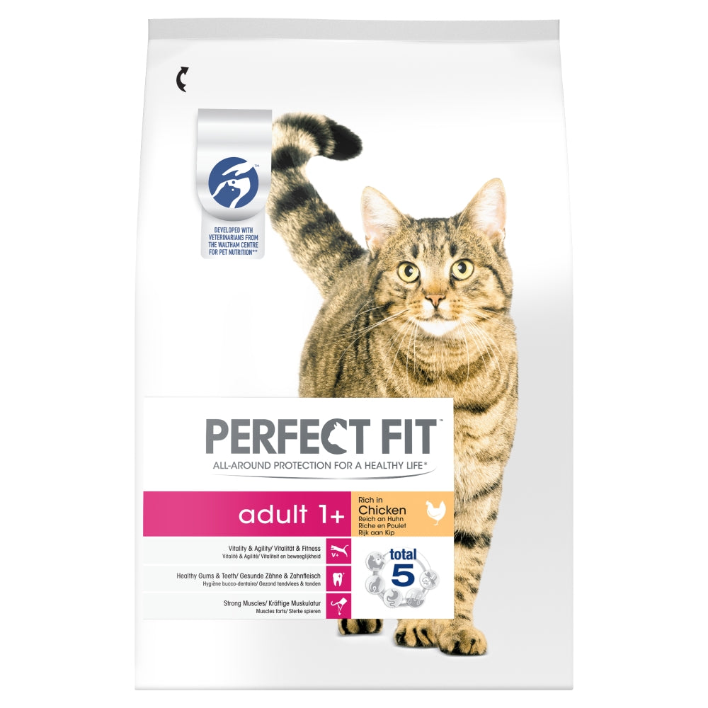 Perfect Fit Complete Dry Food for Adult Cats - Chicken