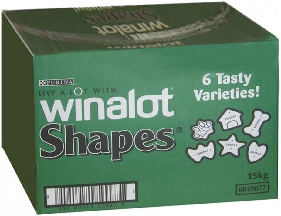 Purina Winalot Shapes 6 Varieties of Biscuits for Dogs - 15kg