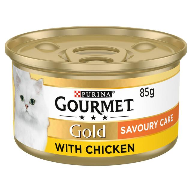 Gourmet Gold Savoury Cake Chicken In Gravy 85g