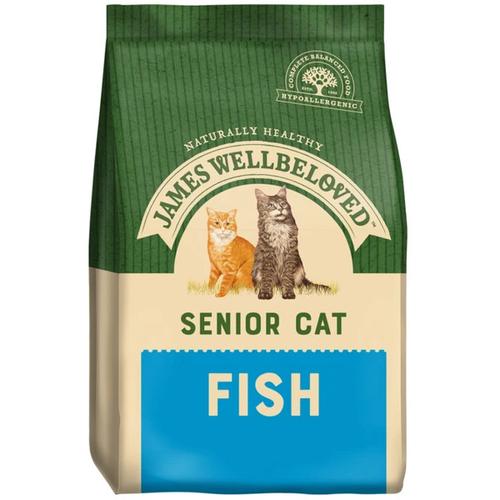 James Wellbeloved Feline Senior Cat Food Ocean White Fish & Rice