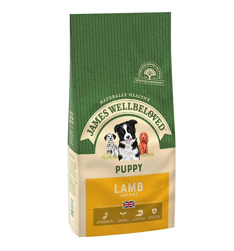 James Wellbeloved Canine Hypo-allergenic Kibble Puppy Lamb & Rice