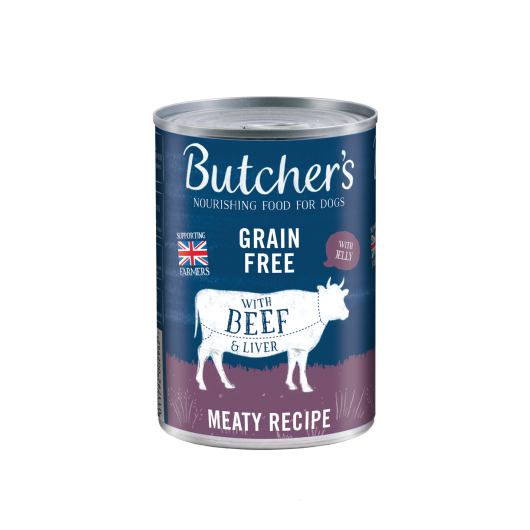 Butcher's Beef & Liver CIJ Canned food for Dogs 400g