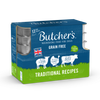 Butcher's Traditional Recipes Food Trays for Dogs 12 x 150g