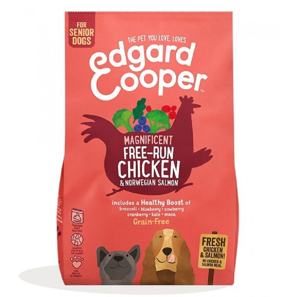 Edgard & Cooper Dog Senior Dry Chicken & Salmon
