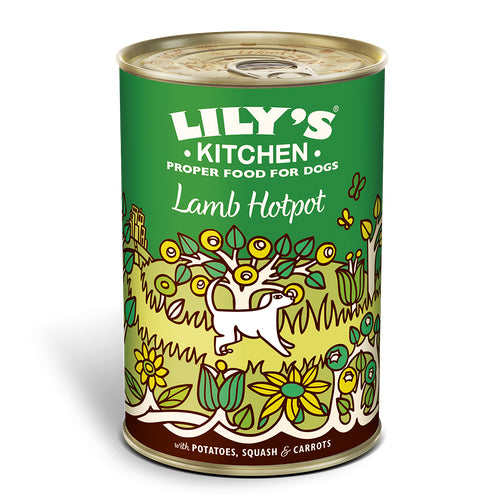 Lily's Kitchen Wet Dog Tin Lamb Hotpot - 400g