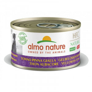 Almo Nature HFC Natural Wet Dog Food in Cans - Yellowfin
