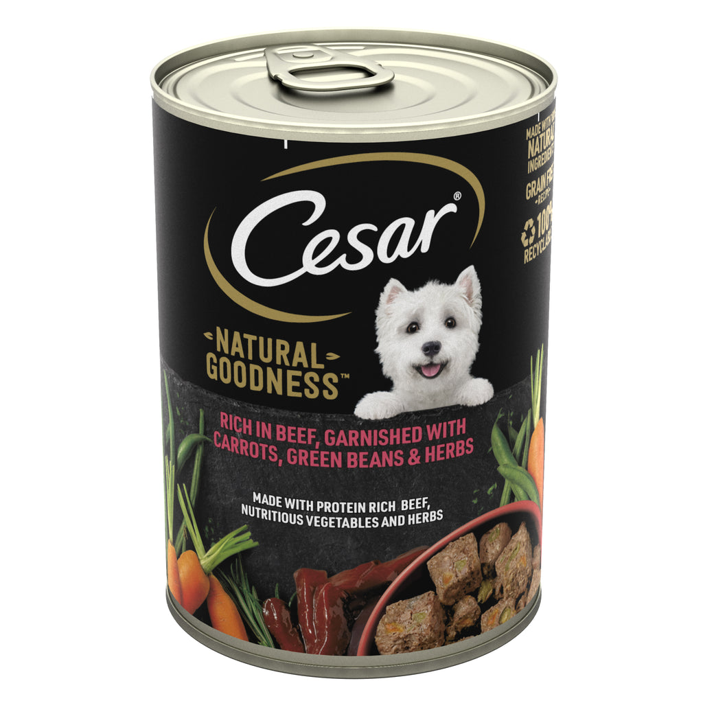 Cesar Natural Goodness Beef In Loaf Can for Dogs - 400g