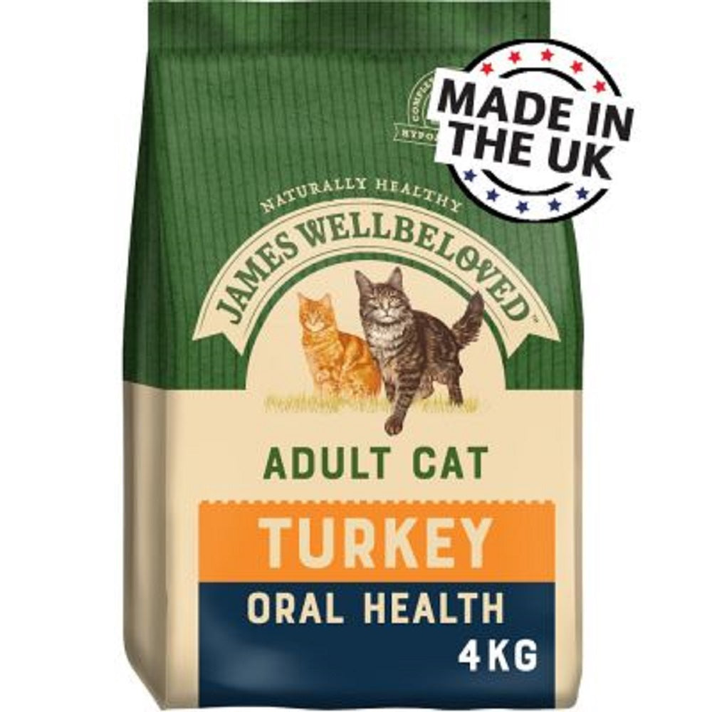 James Wellbeloved Adult Cat Oral Health Turkey 10kg