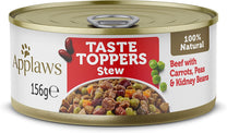 Applaws Taste Toppers Natural Beef Veg In Stew Wet Dog Food