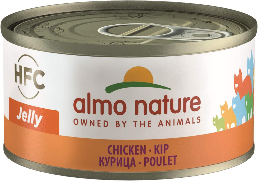 Almo Nature HFC Jelly Wet Cat Food in Tin - Chicken