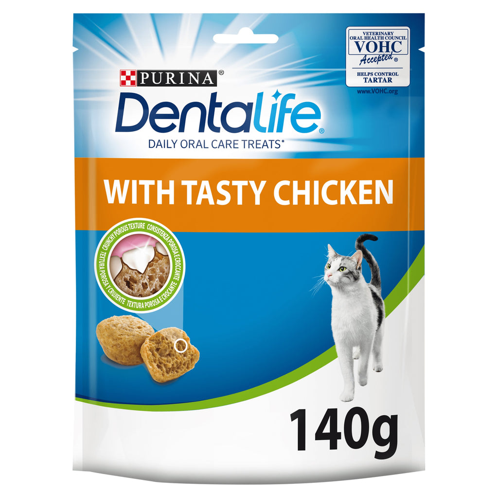 Dentalife Chicken Cat Treats - 140g