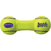 KONG Air Yellow Squeaker Dumbbell Dog Toy Small