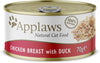 Applaws Wet Cat Food in Can - Chicken Breast & Duck - 70g