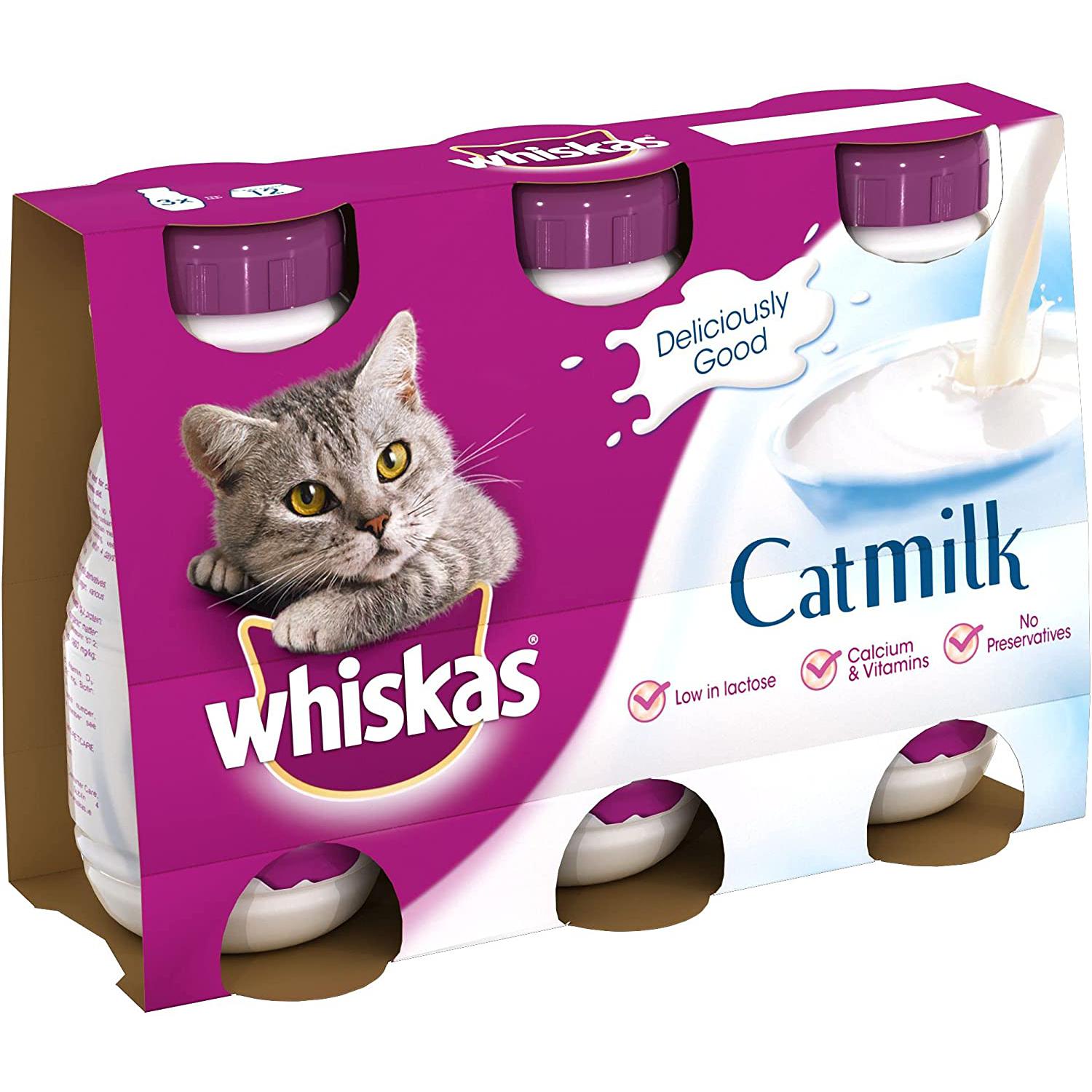 Whiskas Cat Milk - 3 x 200ml - 200ml x 5