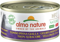 Almo Nature HFC Natural Wet Cat Food in Tin Made In Italy - Yellowfin Tuna