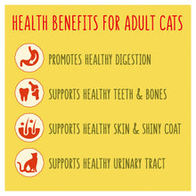 Go-Cat Chicken Duck & Rabbit Dry Adult Cat Food - Health benefits for adult cats