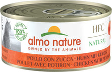 Almo Nature HFC Natural Wet Food Tins for Cats Chicken & Pumpkin