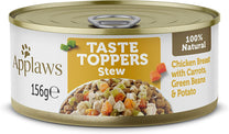 Applaws Taste Toppers Natural Chicken Veg In Stew Wet Dog Food