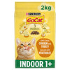 Go-Cat Indoor Adult Cat Food - Chicken & Vegetables - 2kg