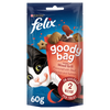 Purina Felix Goody Bag Mixed Grill Flavoured Treats for Cats 60g