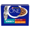 Purina One Chicken & Beef Senior 7+ Mini Fillets In Gravy