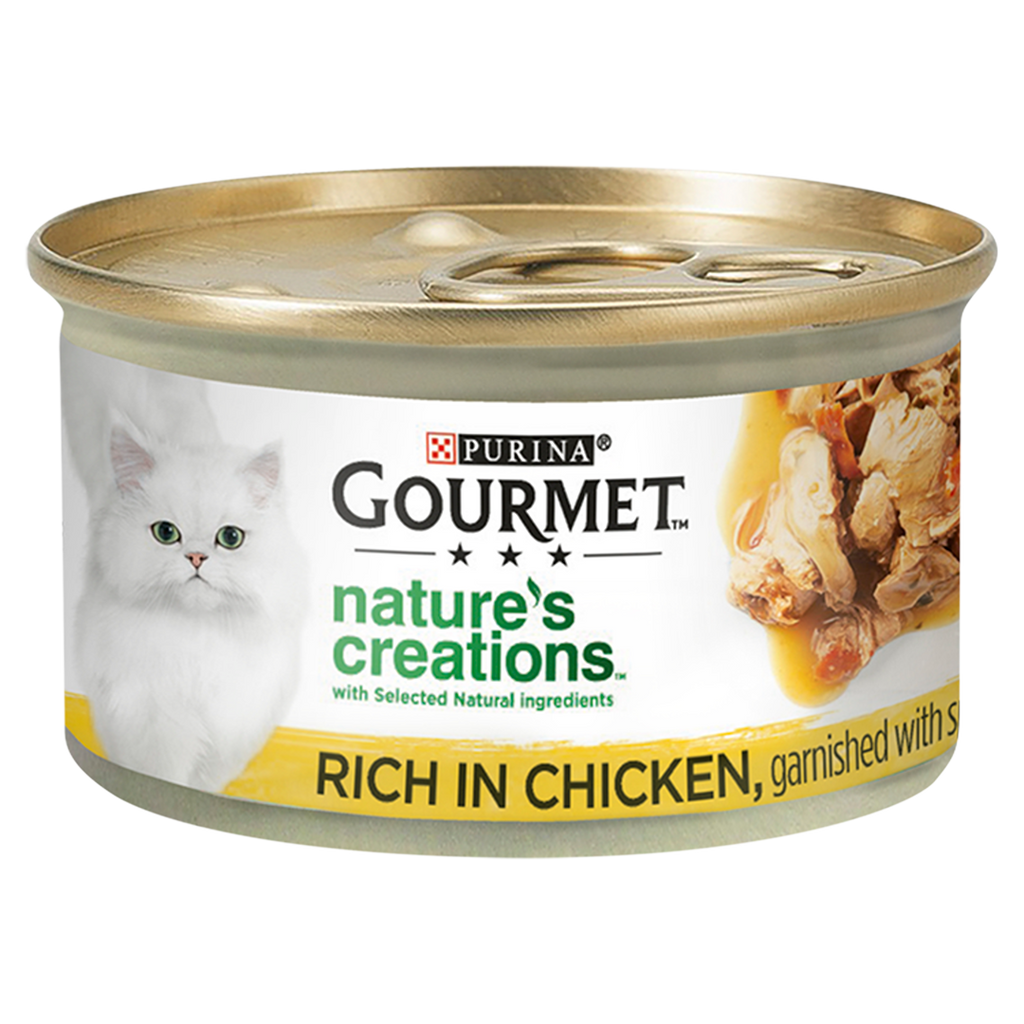 Gourmet Natures Creations Cat Food - Chicken - 85g