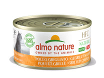 Almo Nature HFC Natural Wet Cat Food in Tin Made In Italy- Grilled Chicken