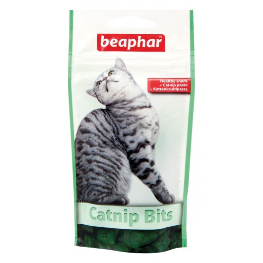 Beaphar Catnip Bits Treat for Cats 35g