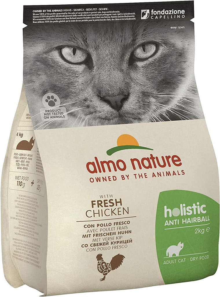 Almo Nature Holistic Anti Hairball - Adult Cat Food - Fresh Chicken
