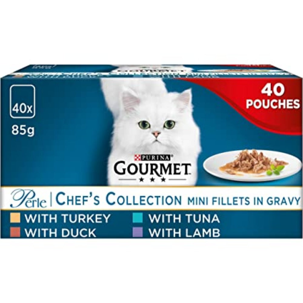 Gourmet Perle Chefs Collection Mixed Wet Cat Food