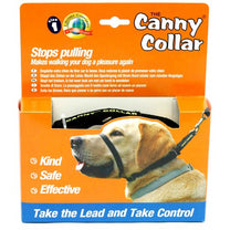 Canny Comfortable Collar for Dogs Black Size 4
