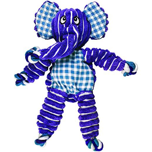 KONG Floppy Knots Elephant Toy for Dogs Medium-Large