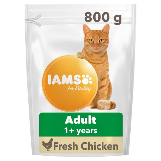 Iams Vitality with Fresh Chicken Food for Adult Cats