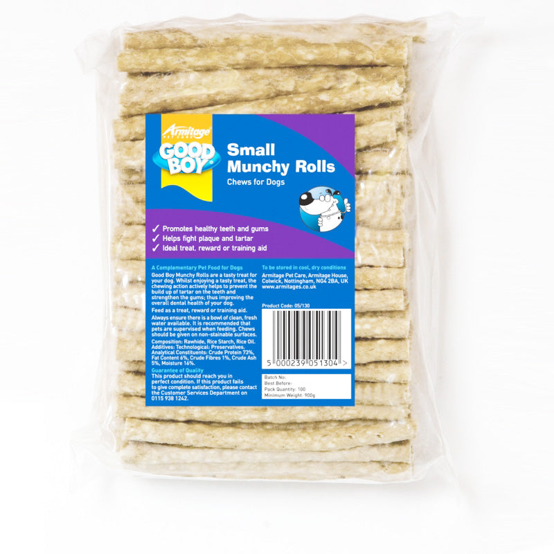 Good Boy Natural Munchy Rolls for Dogs 12cm