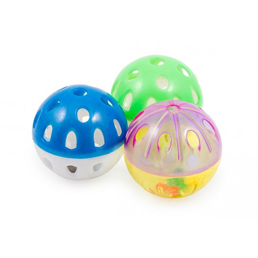 Ancol Plastic Ball&Bell