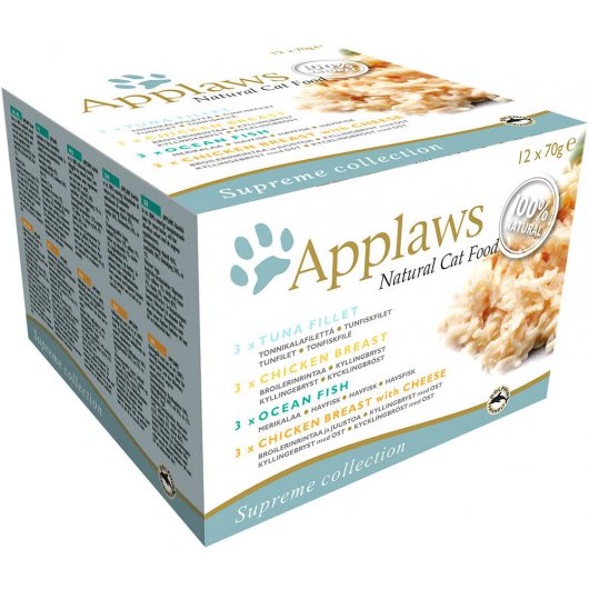 Applaws Supreme Selection Multi Pack Pouch for Cats 12 x 70g