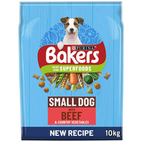 Bakers Small Breed Small Beef & Veg Adult Dry Dog Food